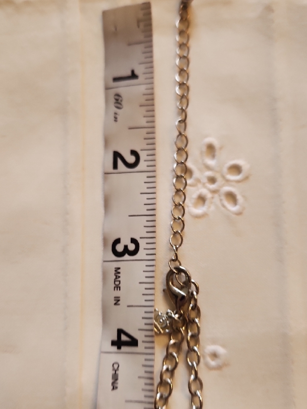 Premier Designs Silver-Tone Necklace with Amber & Light Green Stones - Picture 6 of 8